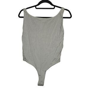 NWT SKIMS tank bodysuit- Lagoon color